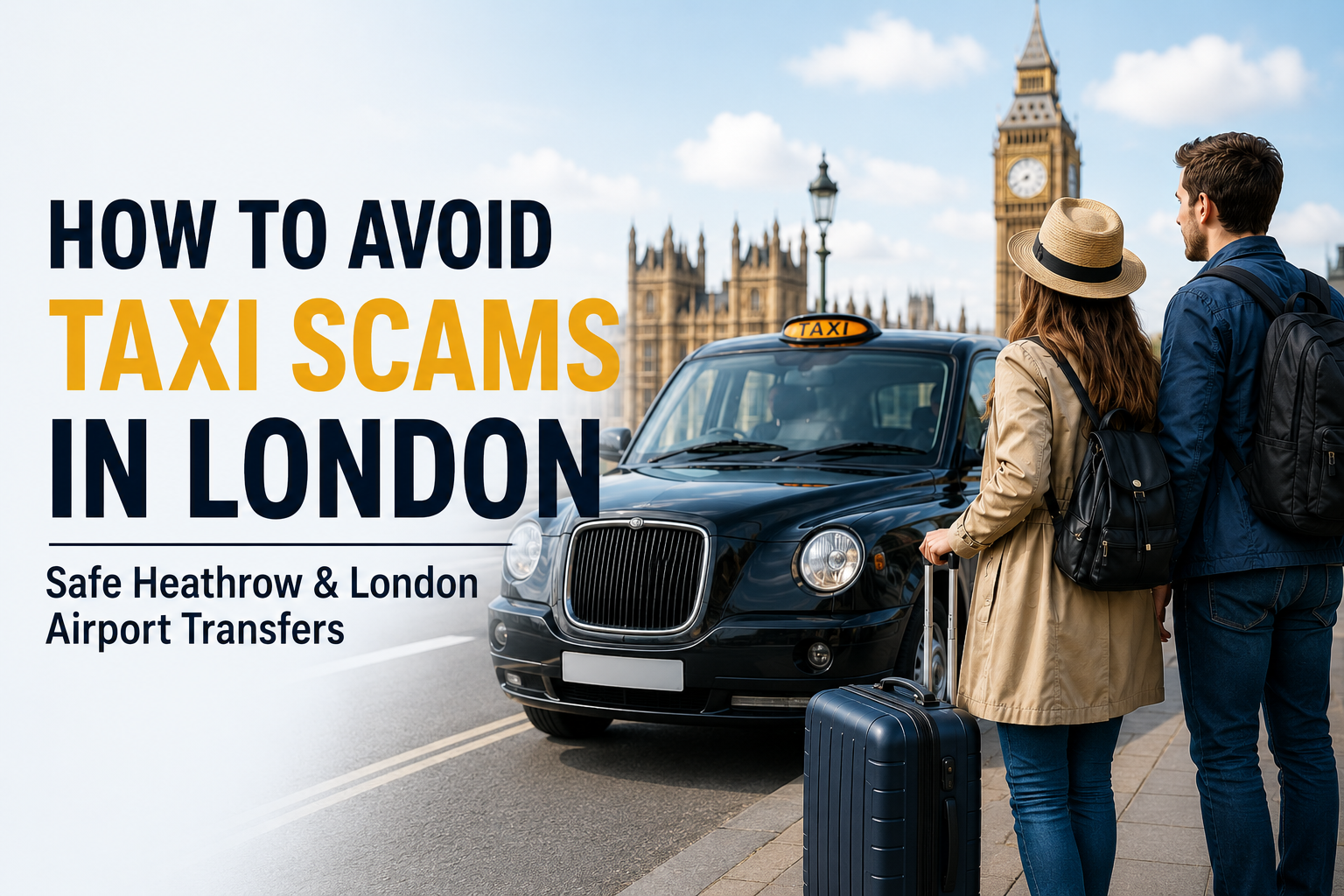 Safe London Airport Transfers: How to Avoid Taxi and Minicab Scams